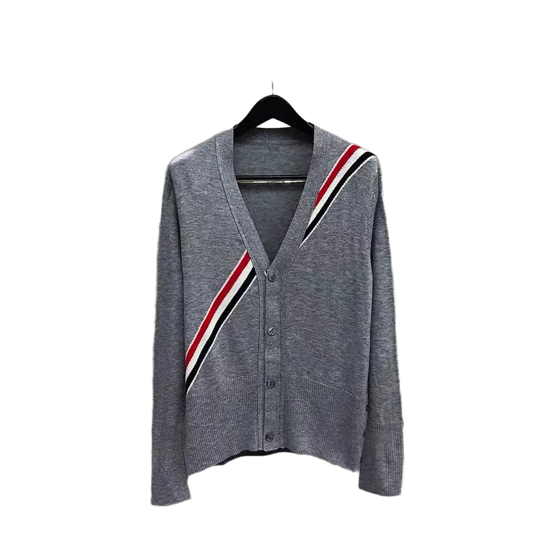 2025SSS Men's slash cardigan THOM TREND