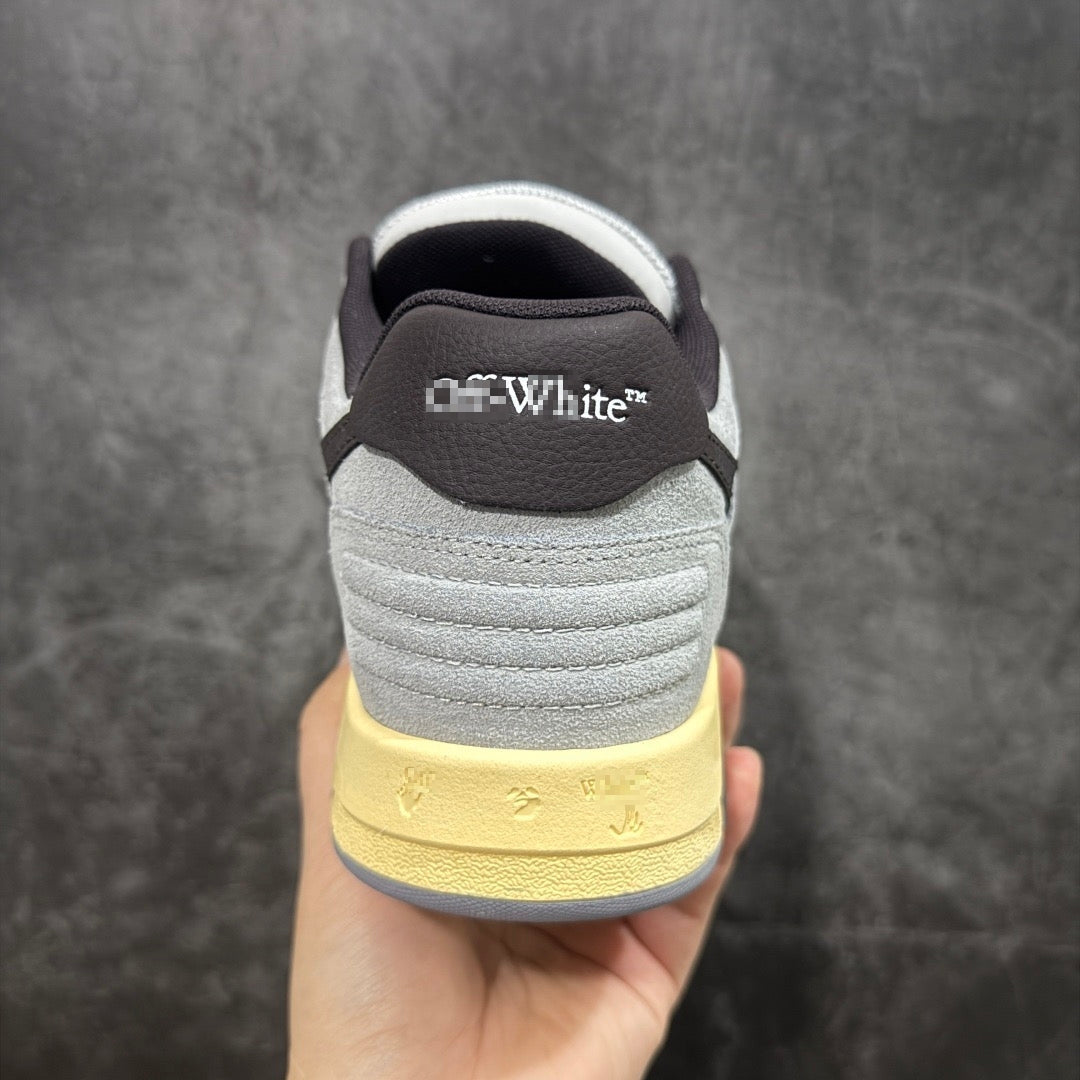 OFF-Whlte Arrow logo leather Sports shoes#17 4-Bar