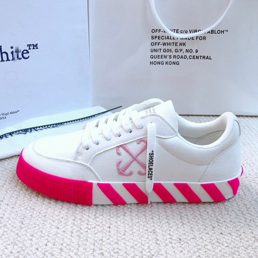 OFF-Whlte Arrow canvas shoes#29 4-Bar