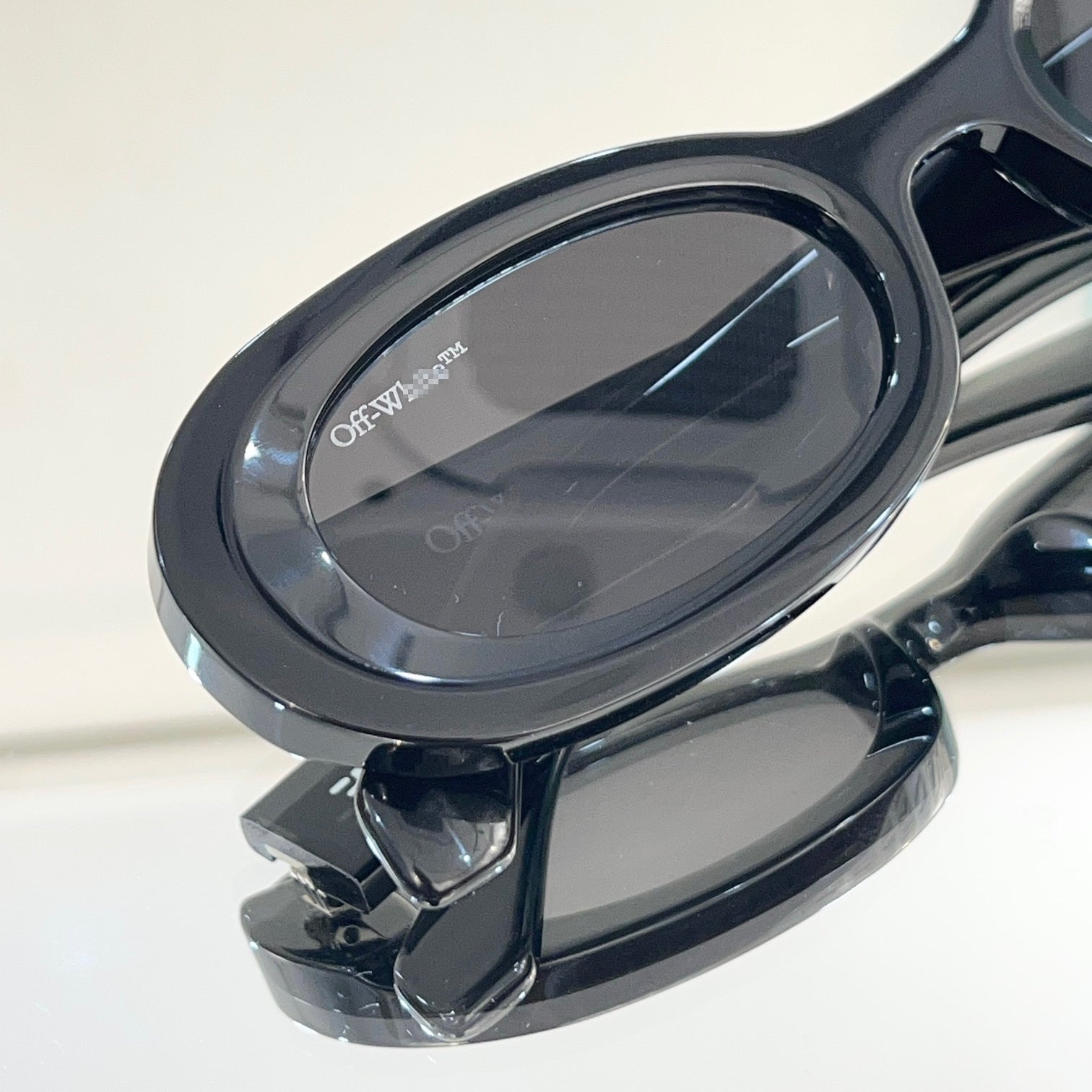 OFF-Whlte Arrow logo sunglasses#087 4-Bar