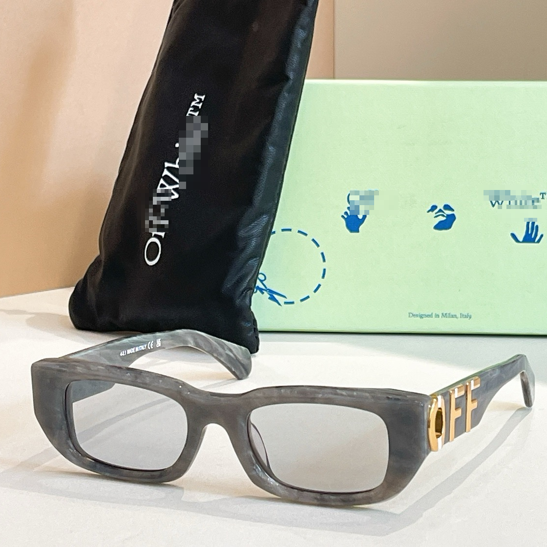 OFF-Whlte Arrow logo sunglasses#124 4-Bar
