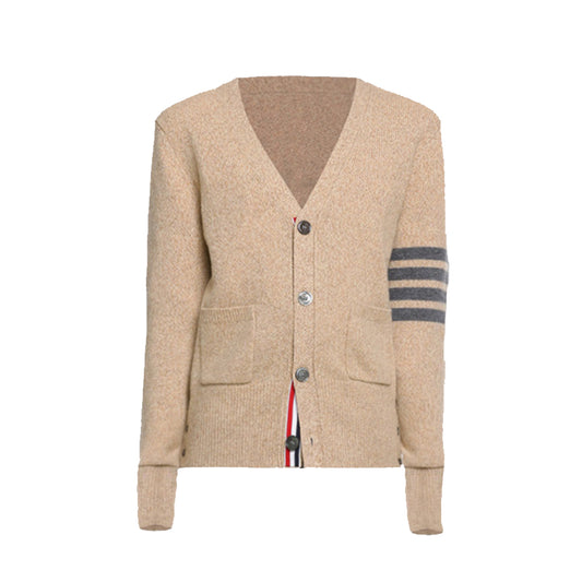 V-neck cardigan
