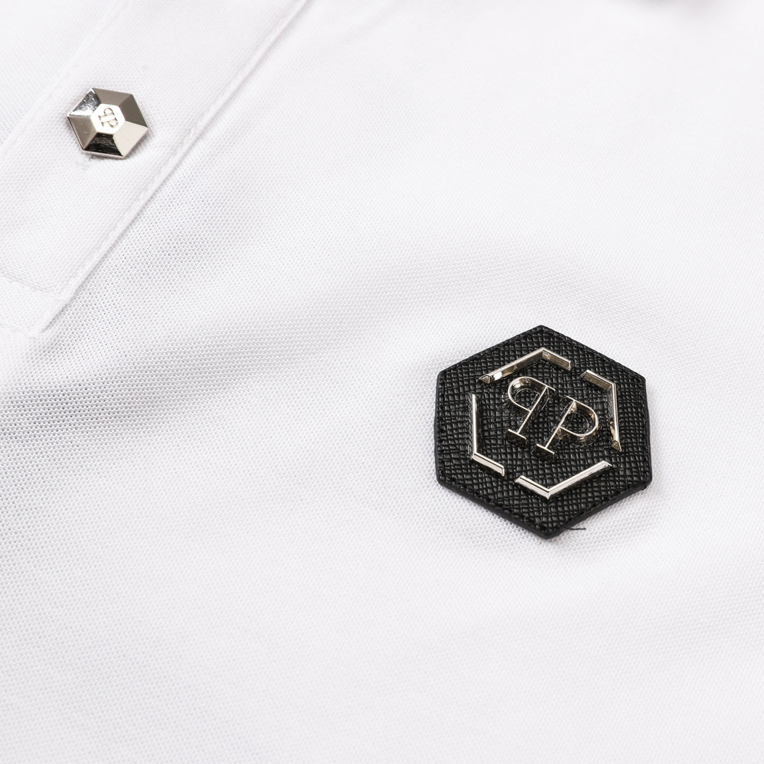 SOLO-2024ss White POLO shirt SOLODSQ2