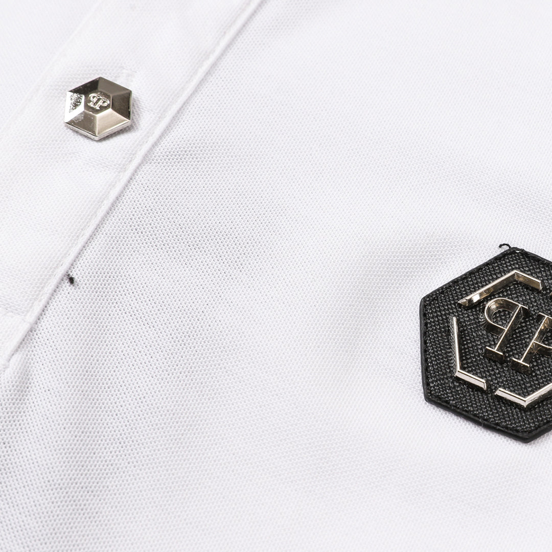 SOLO-2024ss White POLO shirt SOLODSQ2