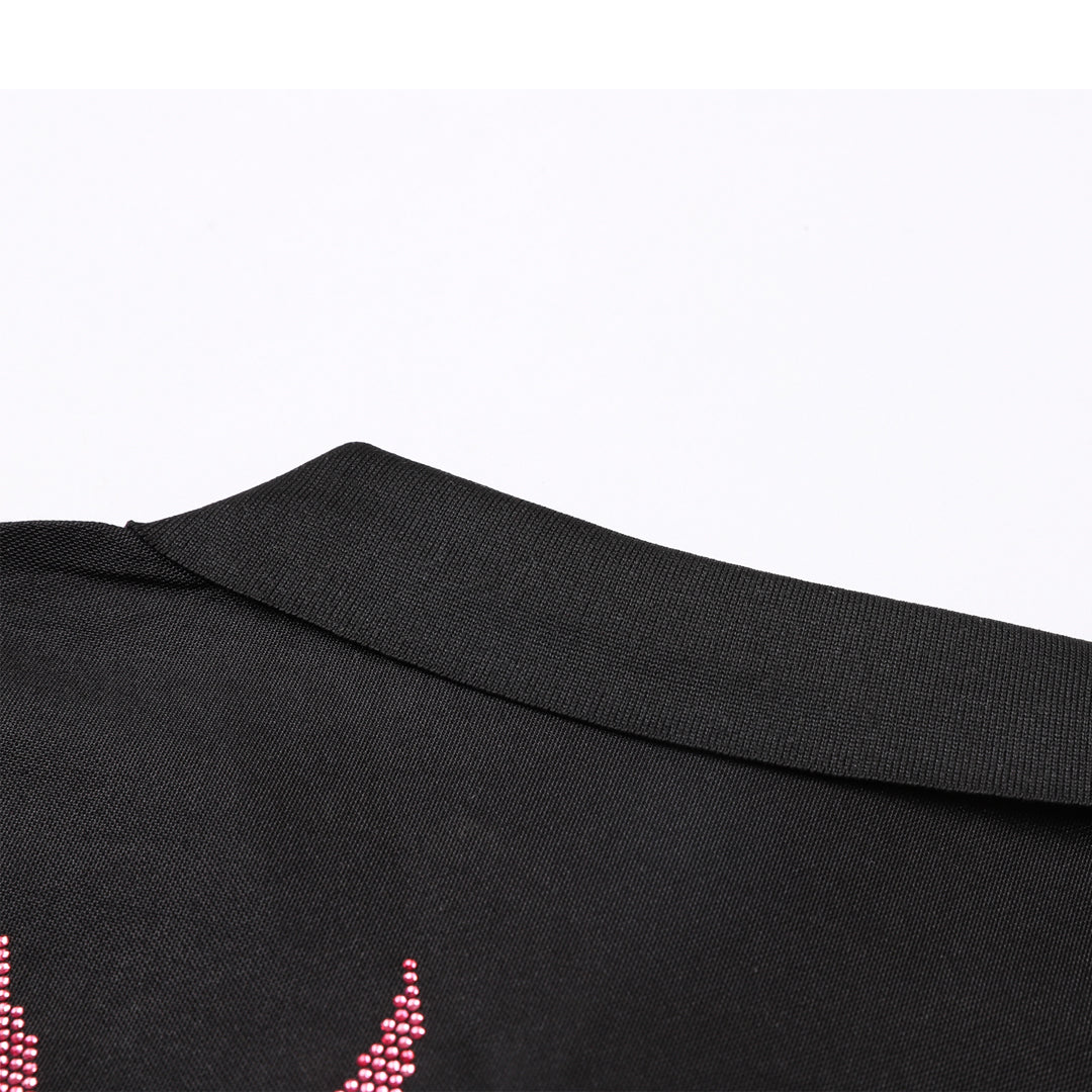 SOLO-2024ss Flame POLO shirt SOLODSQ2