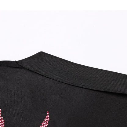 SOLO-2024ss Flame POLO shirt SOLODSQ2