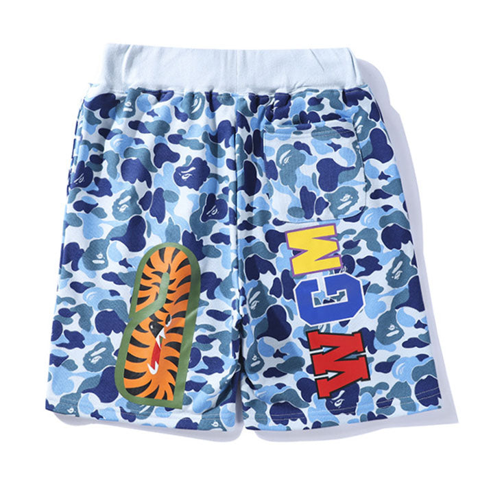 BAPE Big ABC Camo Double-Hood Shark Hoodie product view 9