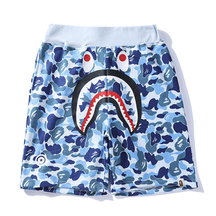 BAPE Big ABC Camo Double-Hood Shark Hoodie product view 20
