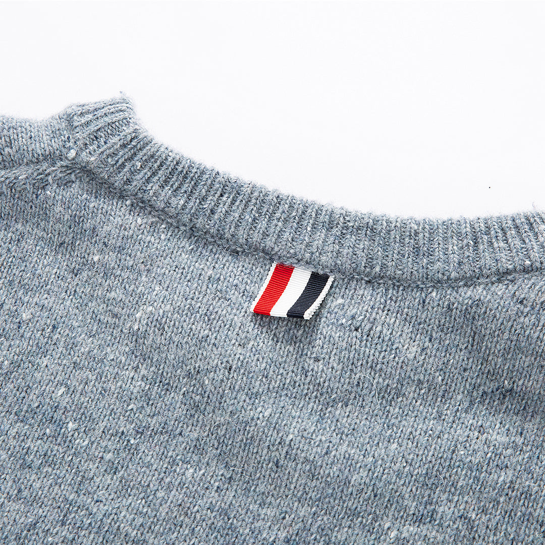 Men's Casual Knitwear by Thom Browne, knitwear detail view