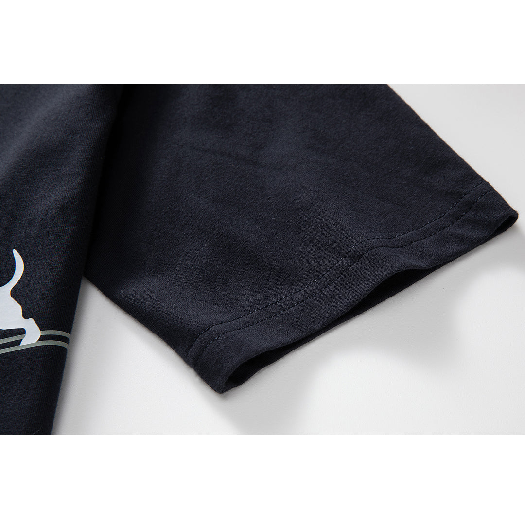 Men's Classic Four-Bar Lobster T-Shirt - 100% Cotton Made in Japan by Thom Browne, product detail view