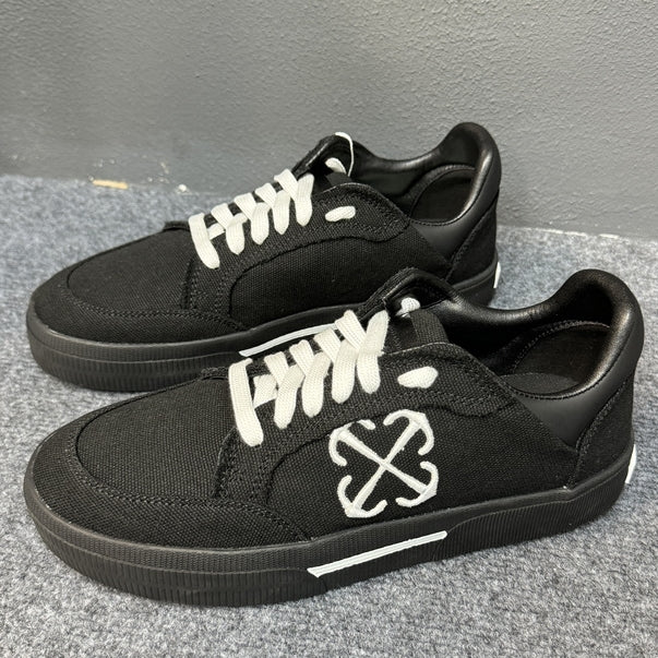 OFF-Whlte Canvas Sports shoes#23 4-Bar