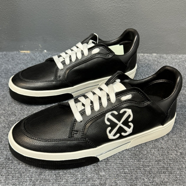 OFF-Whlte Arrow logo leather Sports shoes#22 4-Bar