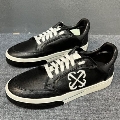 OFF-Whlte Arrow logo leather Sports shoes#22 4-Bar