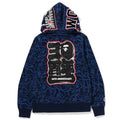 BAPE Shark Full-Zip Hoodie - Blue, Green & Red product image