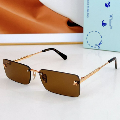 OFF-Whlte Arrow logo sunglasses#096 4-Bar