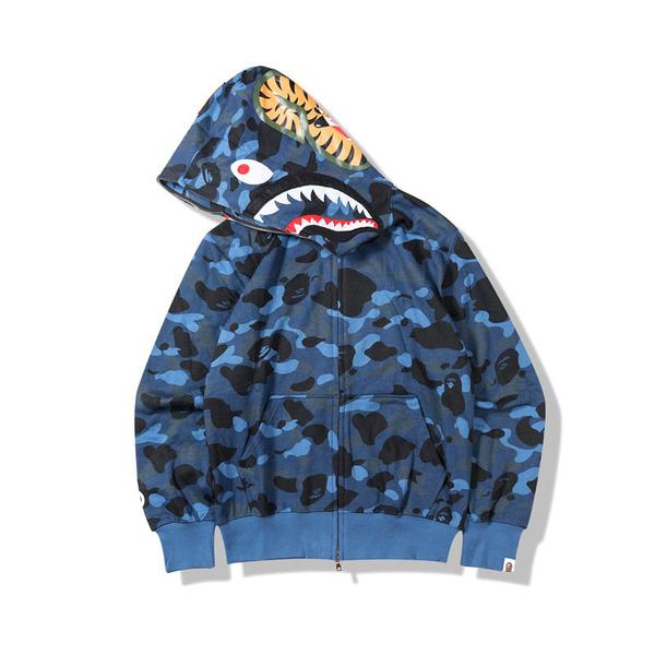 BAPE Camo Shark Hoodie S4 - Five Colorways product view 3