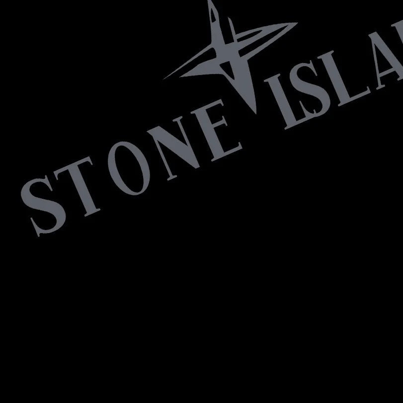 Stone Island Monochrome Distressed Compass Back T-Shirt - Black product detail view