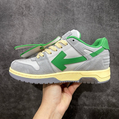 OFF-Whlte Arrow logo leather Sports shoes#17 4-Bar