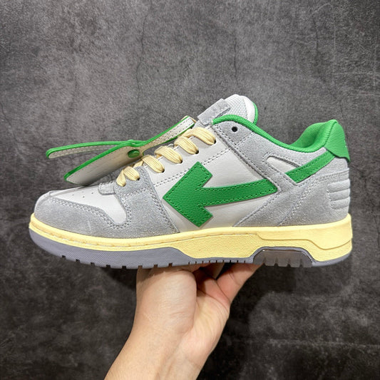 OFF-Whlte Arrow logo leather Sports shoes#17 4-Bar