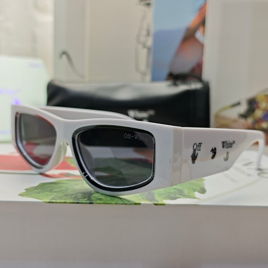 OFF-Whlte Arrow logo sunglasses#002 4-Bar