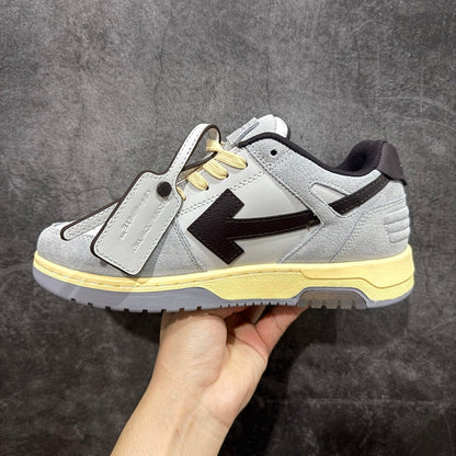 OFF-Whlte Arrow logo leather Sports shoes#17 4-Bar
