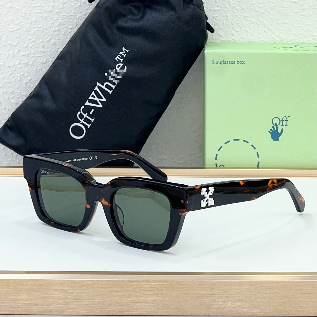 OFF-Whlte Arrow logo sunglasses#008-1 4-Bar