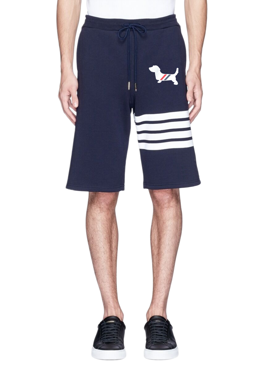 Thom Browne Style Puppy Shorts - Image 5