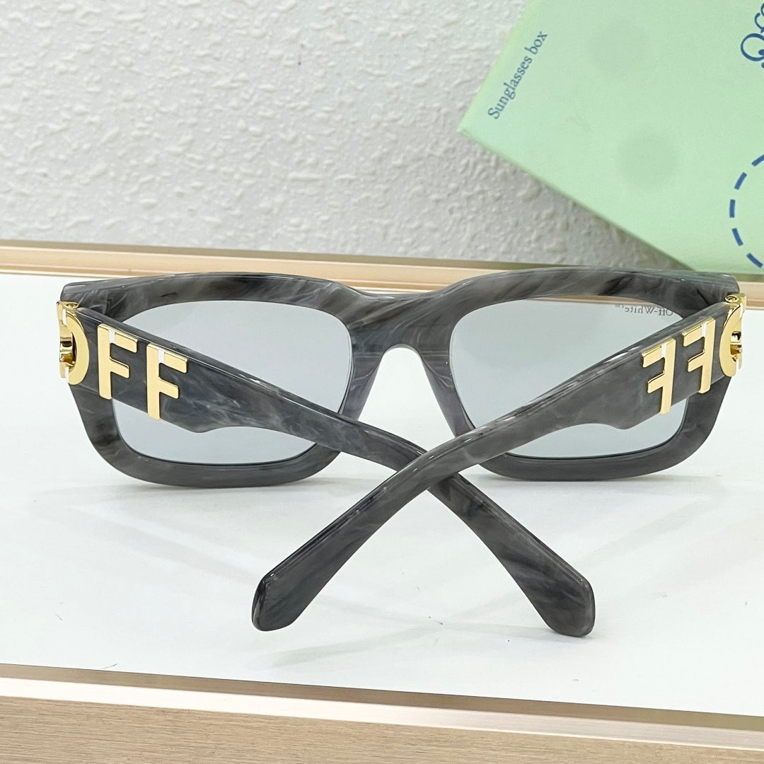 OFF-Whlte Arrow logo sunglasses#125 4-Bar