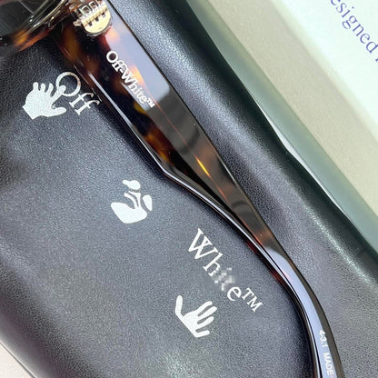 OFF-Whlte Arrow logo sunglasses#090 4-Bar