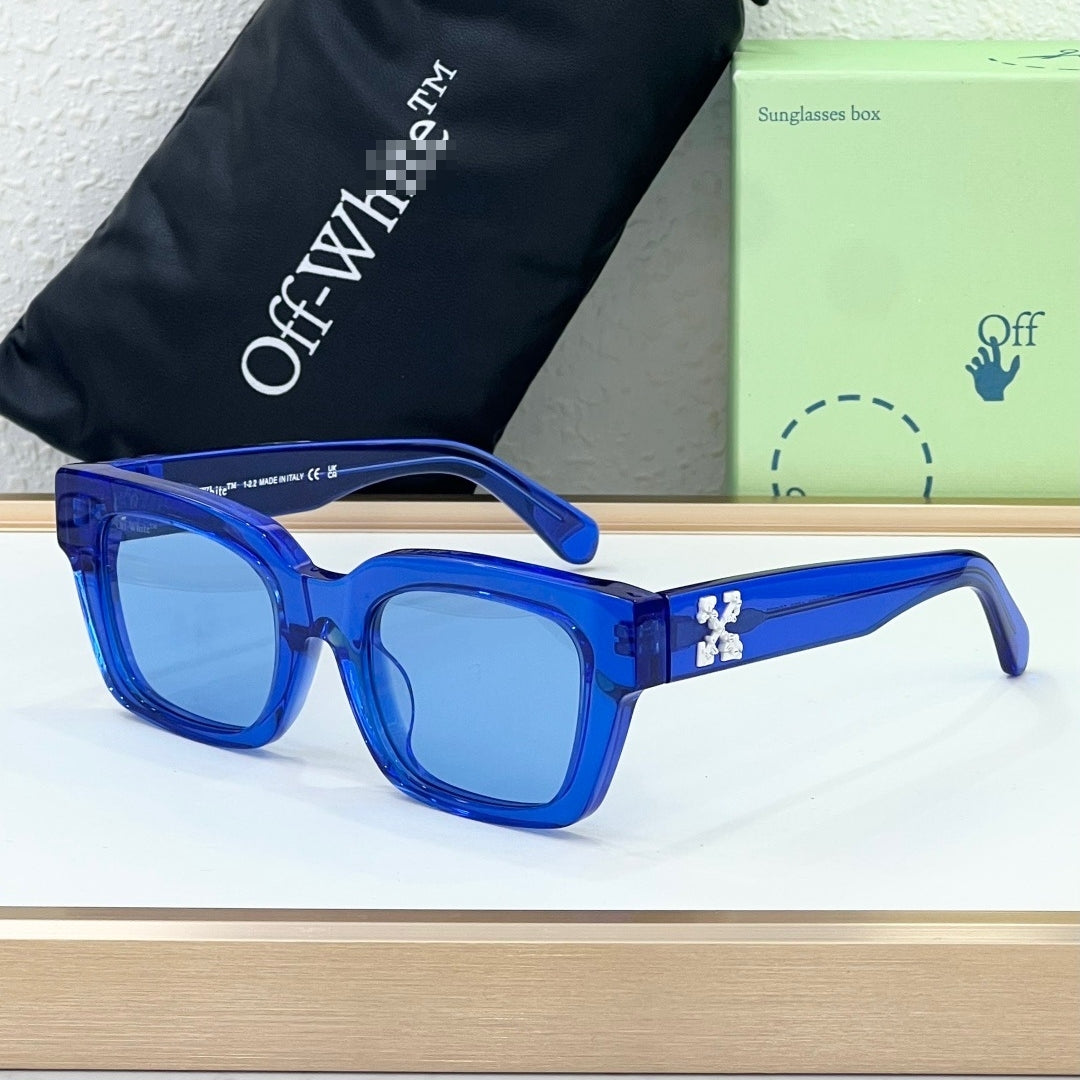 OFF-Whlte Arrow logo sunglasses#008-1 4-Bar