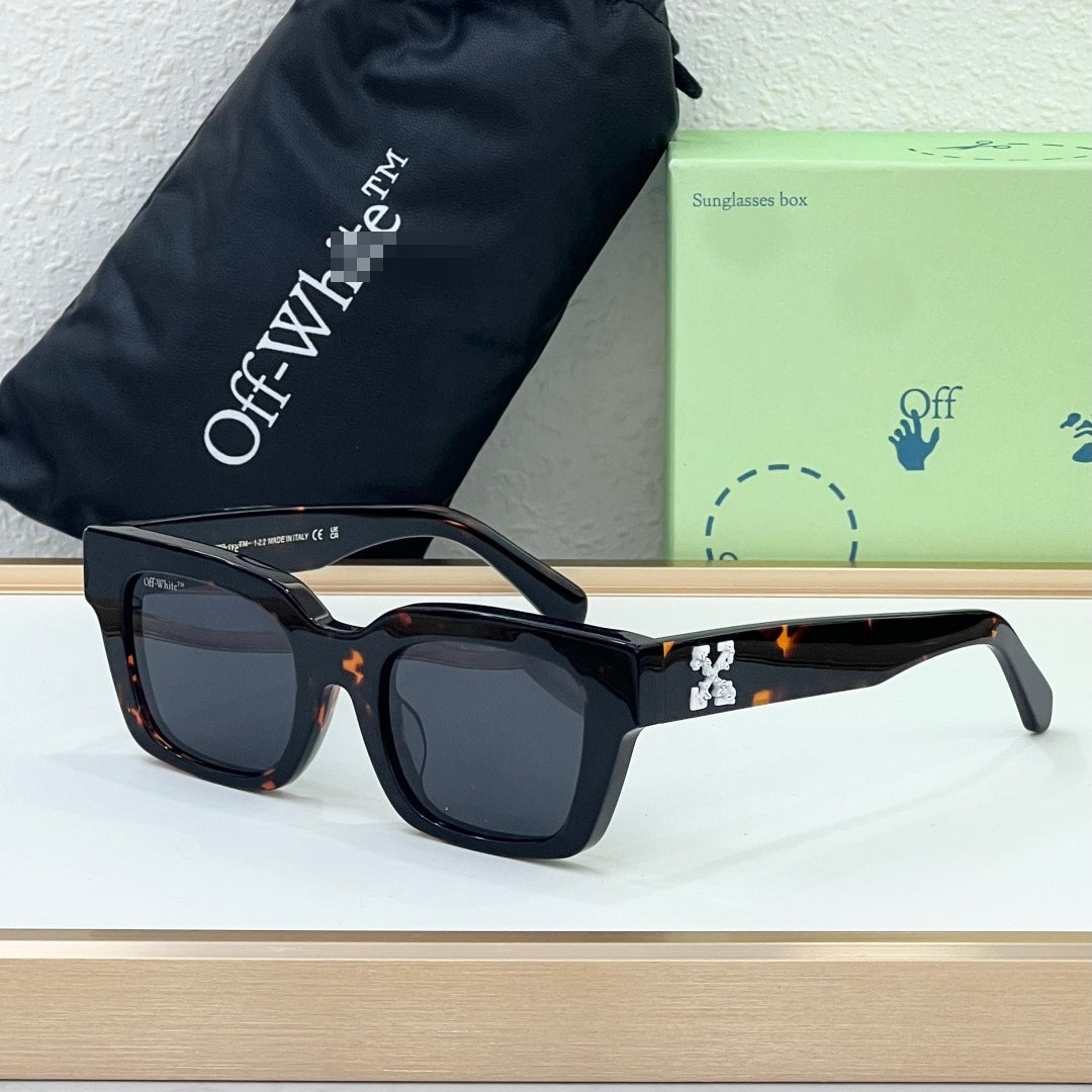 OFF-Whlte Arrow logo sunglasses#008-1 4-Bar