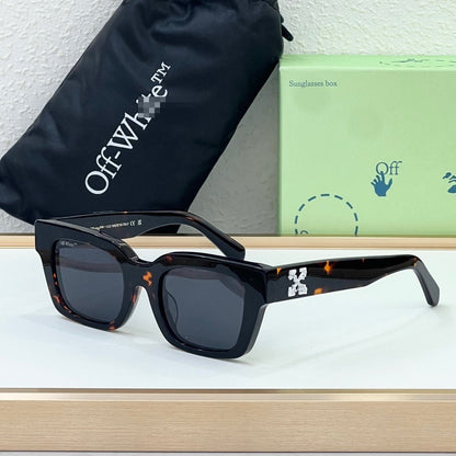 OFF-Whlte Arrow logo sunglasses#008-1 4-Bar