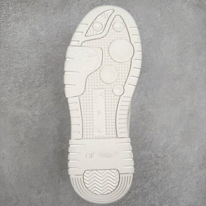 OFF-Whlte Genuine Leather Sports shoes#12 4-Bar