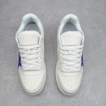 OFF-Whlte Genuine Leather Sports shoes#12 4-Bar