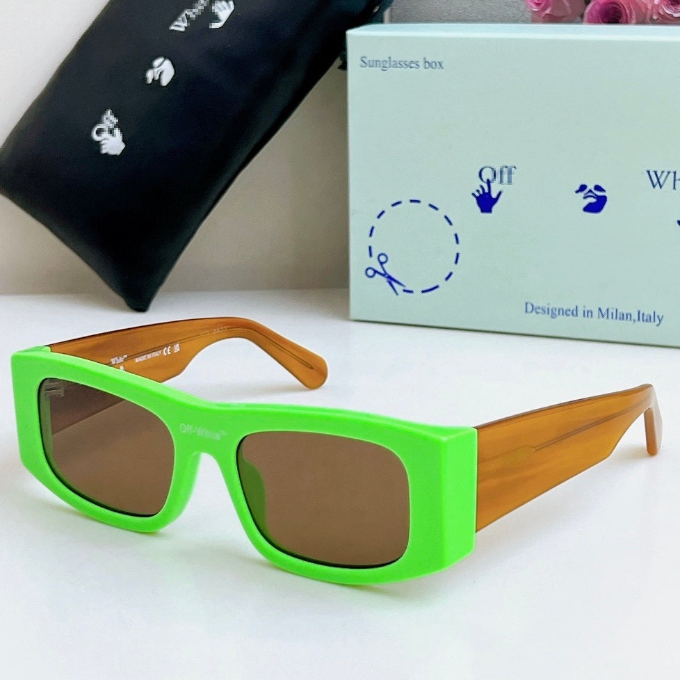 OFF-Whlte Arrow logo sunglasses#056 4-Bar