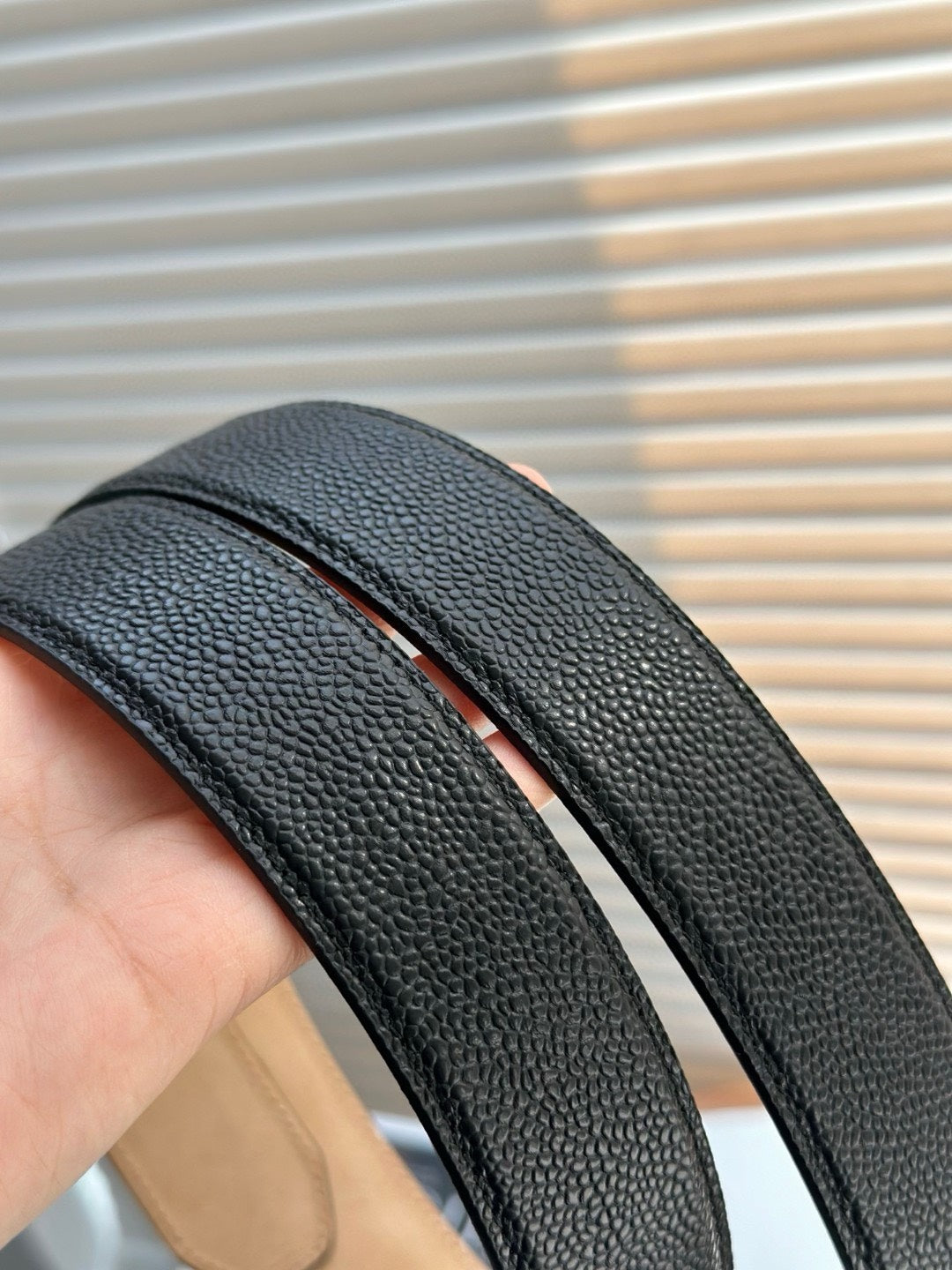 classic square toe belt THOM TREND