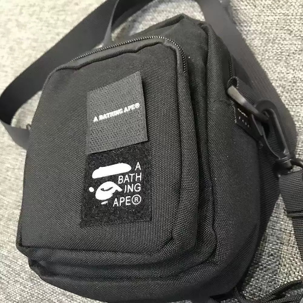 BAPE Camo Nylon Phone Crossbody Bag - Detail View 7