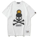 BAPE x Mastermind Baby Milo Skull Men's T-Shirt - White