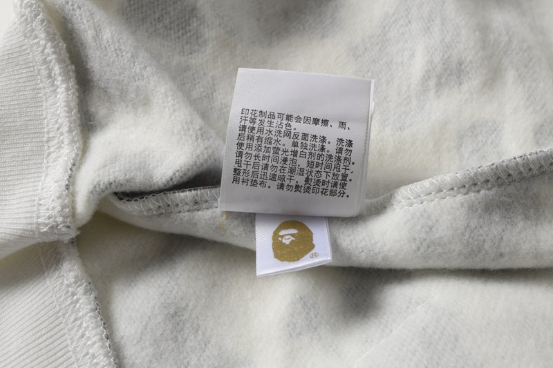 BAPE White Camo Shark Hoodie product view 6