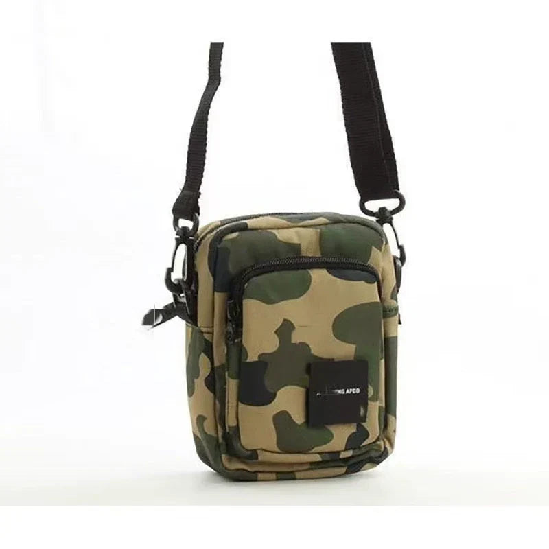 BAPE Camo Nylon Phone Crossbody Bag - Detail View 6
