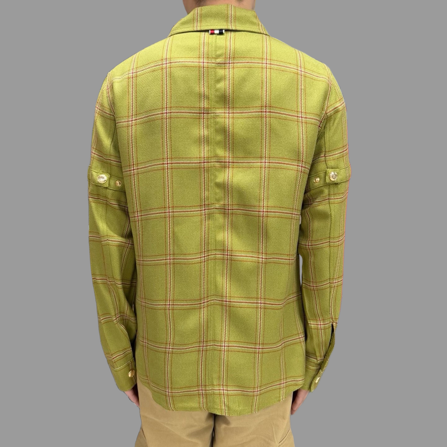 2026 Plaid Overshirt Jacket THOM TREND