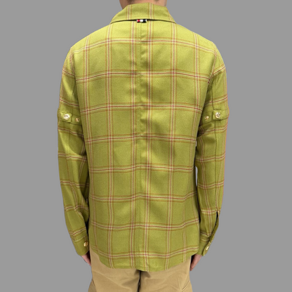 2026 Plaid Overshirt Jacket THOM TREND