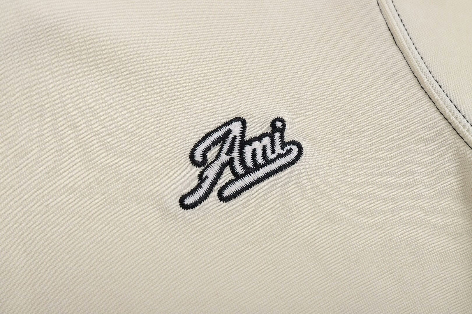 Unisex letter embroidered T-shirt THOM TREND