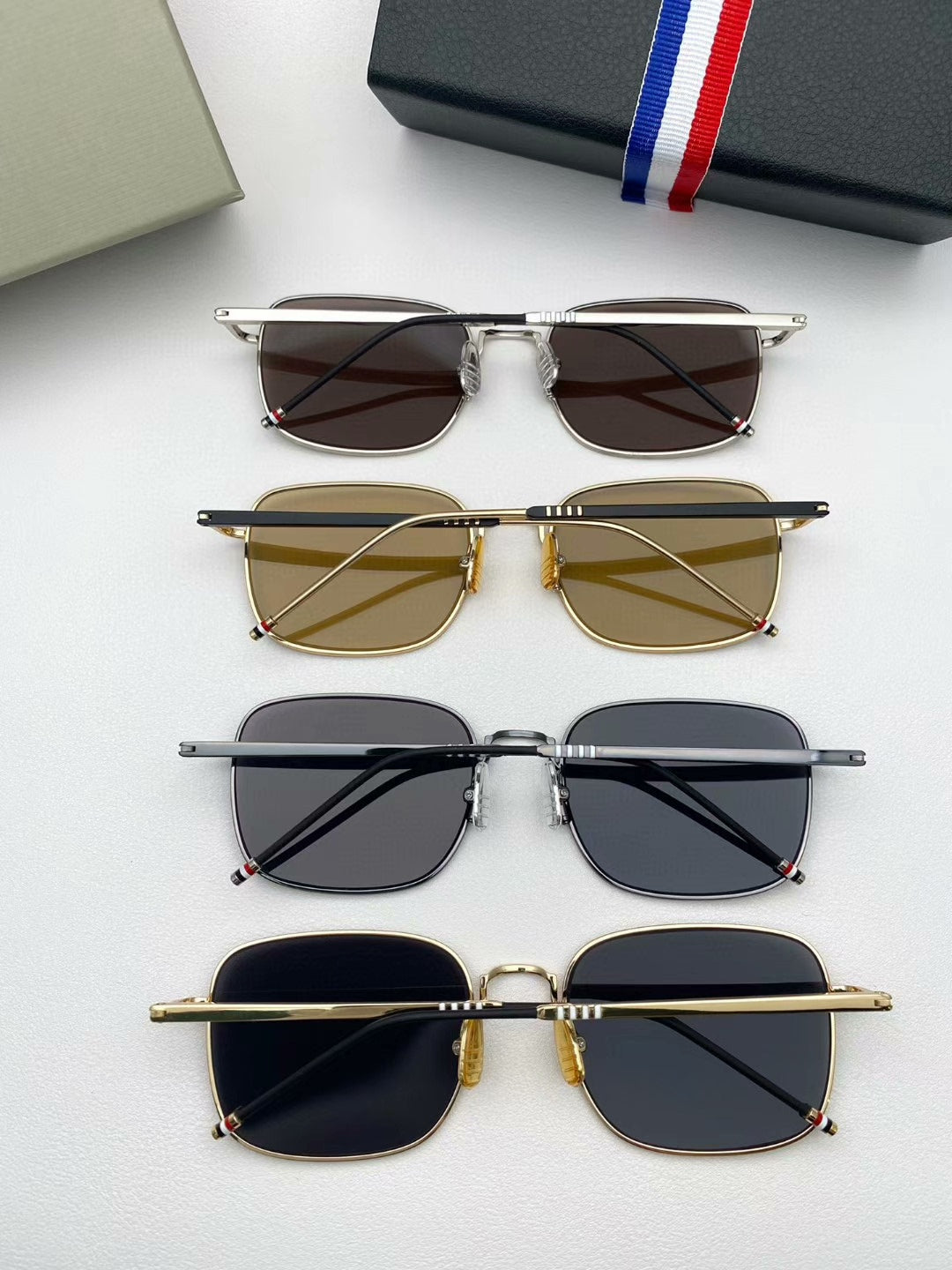TBS124 Unisex double-bridge sunglasses THOM TREND
