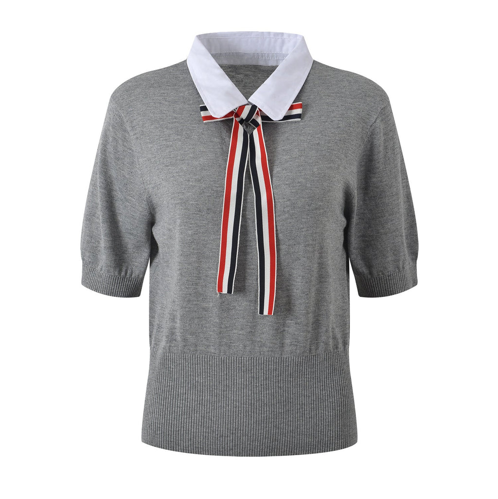 Women Ribbon POLO shirt - Image 3