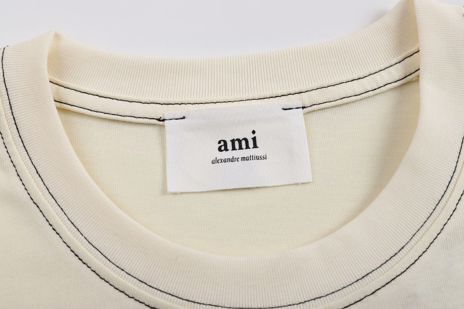 Unisex letter embroidered T-shirt THOM TREND