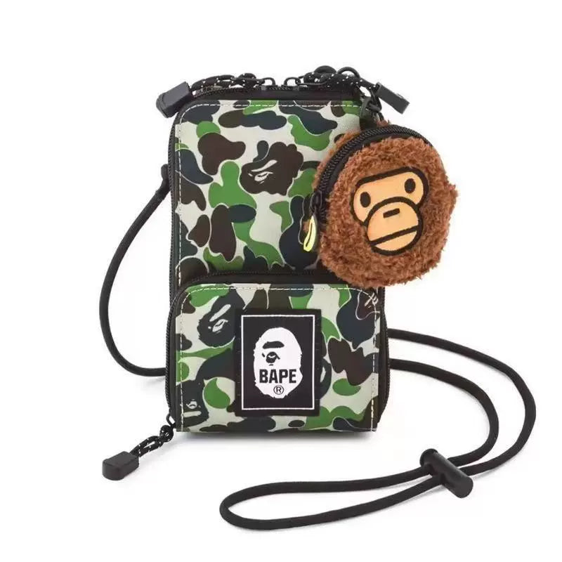 BAPE Camo Phone Crossbody Bag - Camo Two-piece Set - View 2