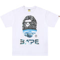 BAPE Mid-Autumn Camo Ape Head Men's T-Shirt - White