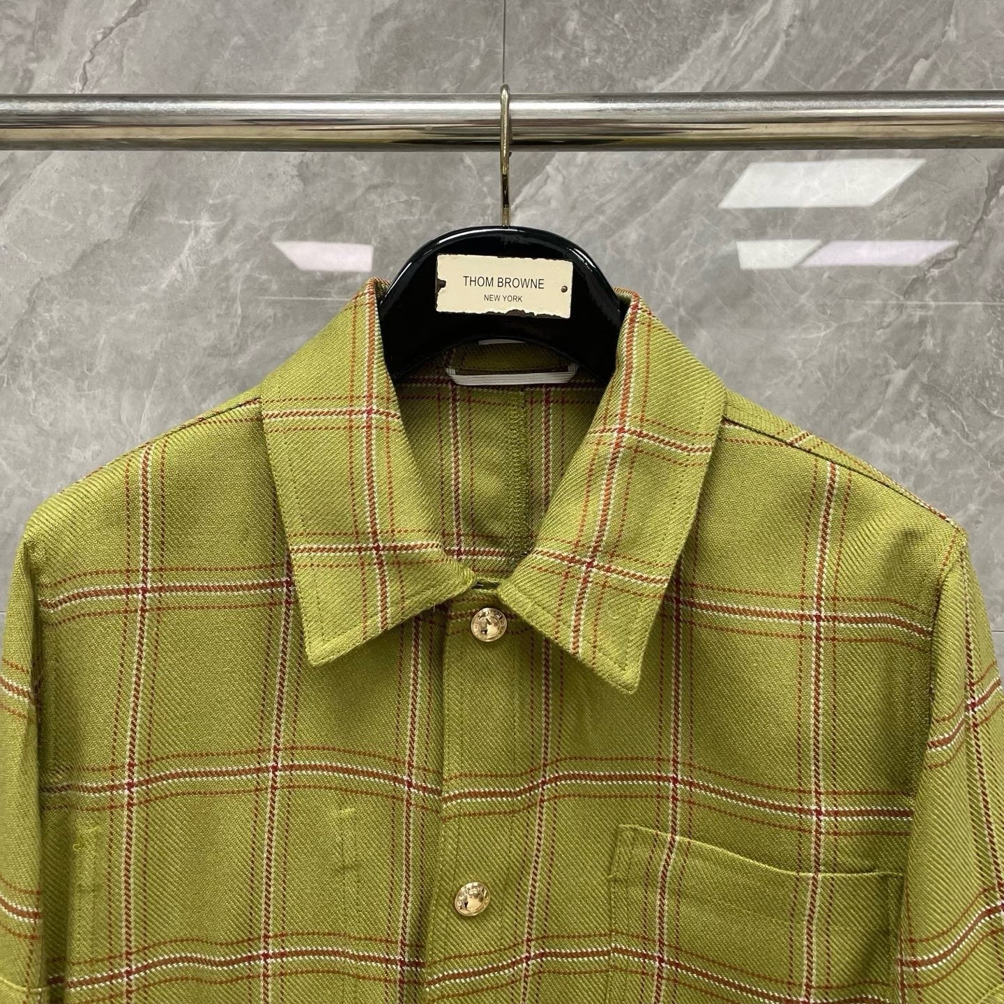 2026 Plaid Overshirt Jacket