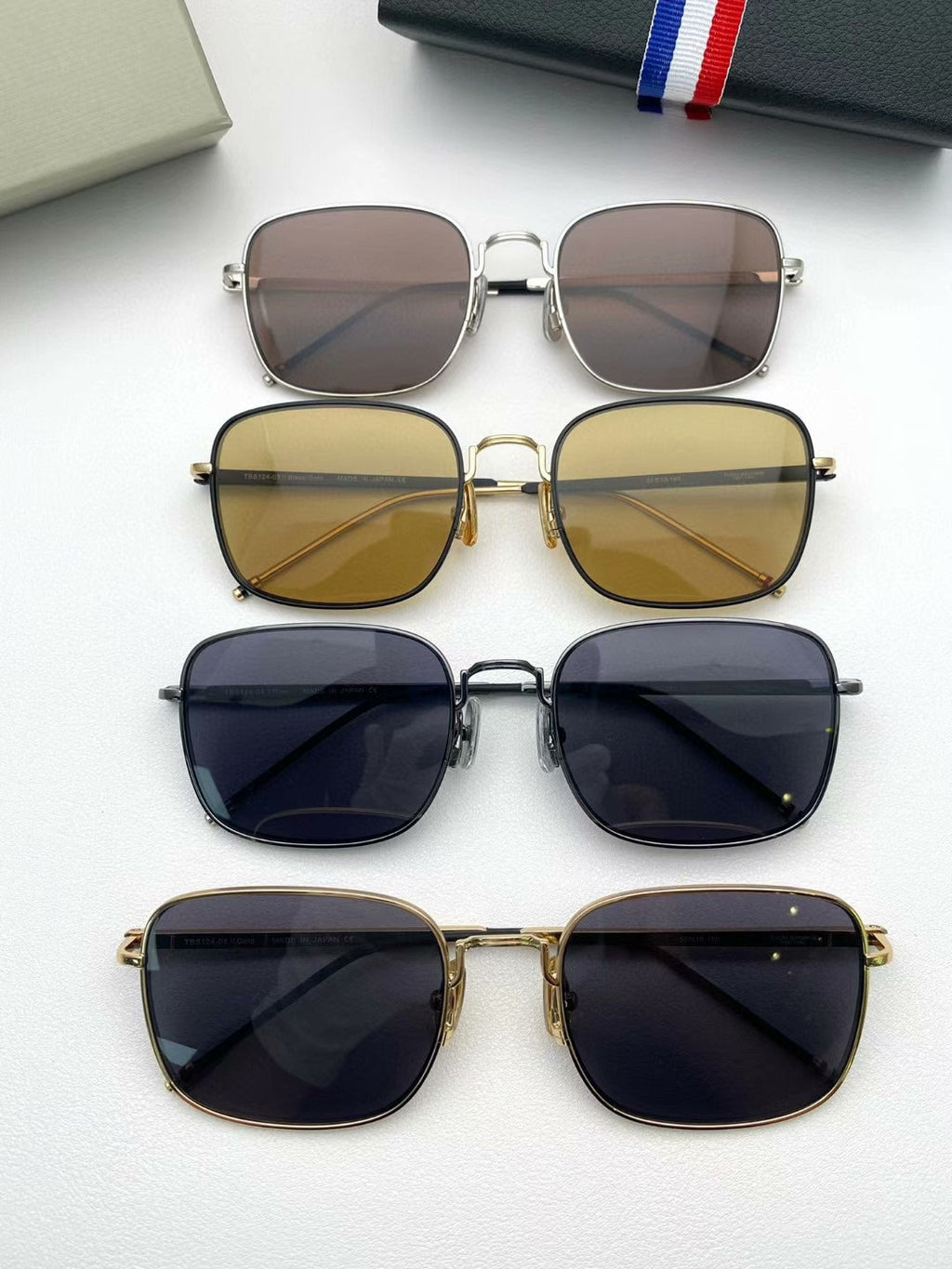 TBS124 Unisex double-bridge sunglasses THOM TREND